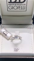 Anneau Davite & Delucchi Femme in Or blanc Diamante AA031864